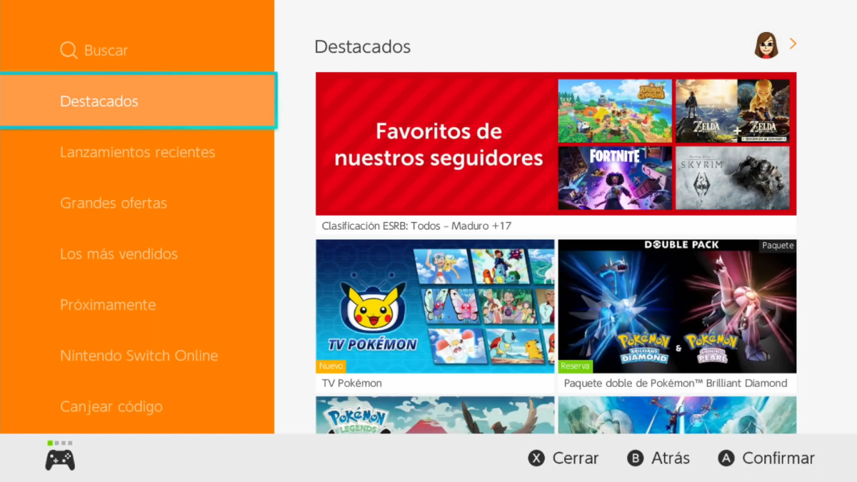 Nintendo eShop llegará pronto a Argentina, Chile, Colombia y Perú < Cultura  Geek