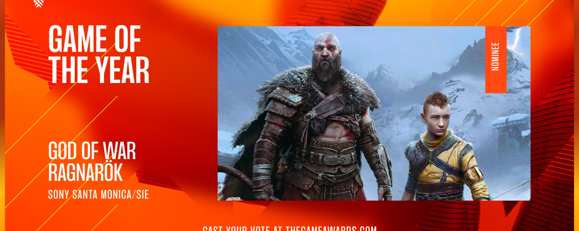God of War: Ragnarok lidera las nominaciones a The Game Awards 2022 –  Andrenoob